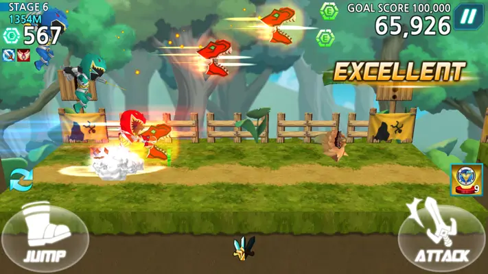 Power Rangers Dash android App screenshot 3